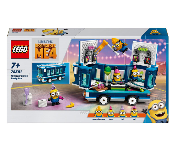 LEGO Minions 75581 Imprezowy autobus minionków - 1274073 - zdjęcie